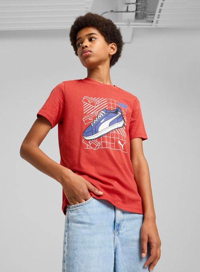PUMA Youth Graphic T-Shirt - Image 1